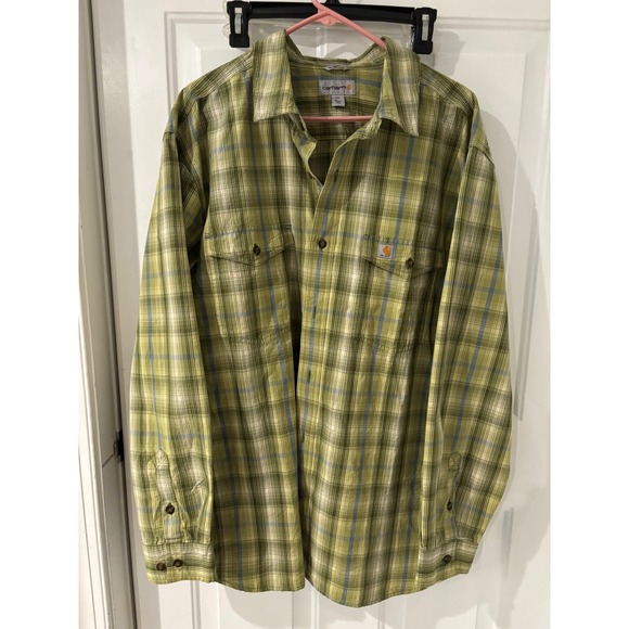 Carhartt Other - Carhartt Plaid Shirt‎ Relaxed Fit Long Sleeve Workwear 2XL